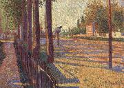 Paul Signac The Railway at Bois-Colombes oil on canvas